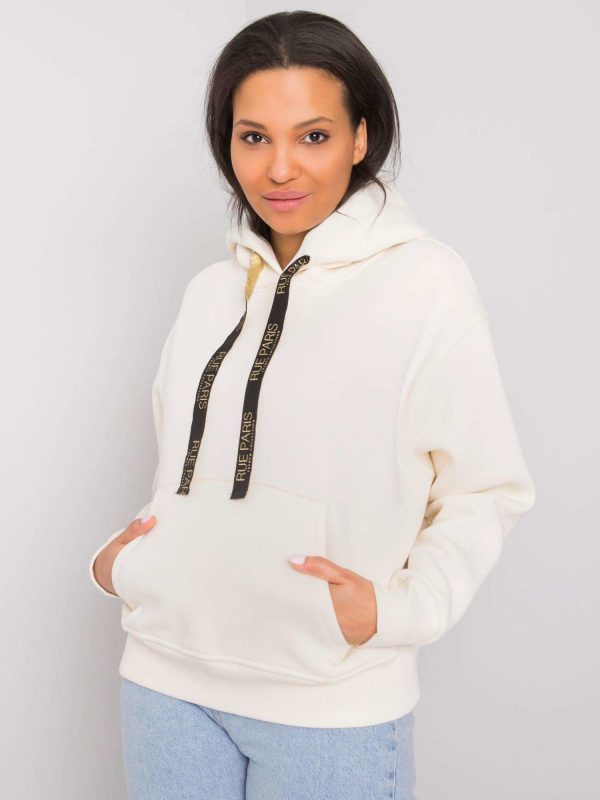 Ecru hoodie Fay RUE PARIS