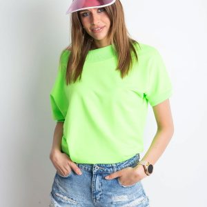 Fluo green blouse Lemontree