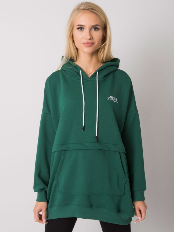 Dark Green Edna Hoodie