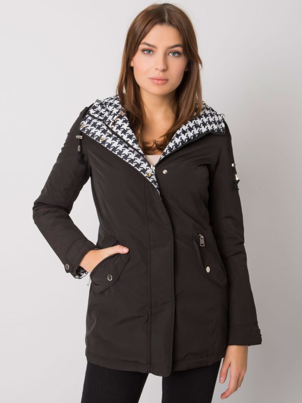 Adalie Black Reversible Transitional Jacket