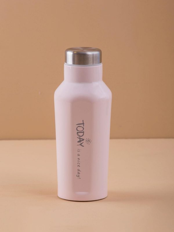 Light pink thermos