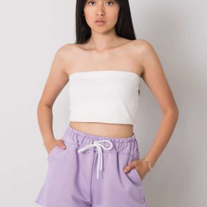 Reya RUE PARIS light purple casual shorts