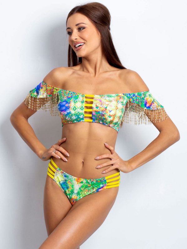 Yellow and green Carnival bikini