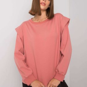 Sabra Dirty Pink Cotton Sweatshirt