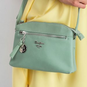 Green Soft Messenger Bag