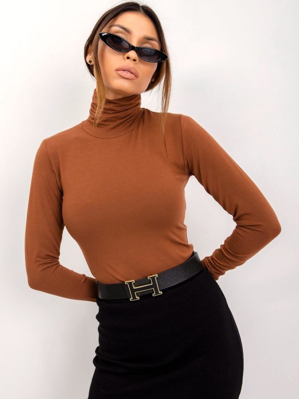 RUE PARIS Brown blouse Gemma