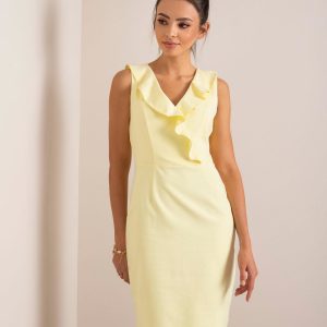 Natalie RUE PARIS yellow dress