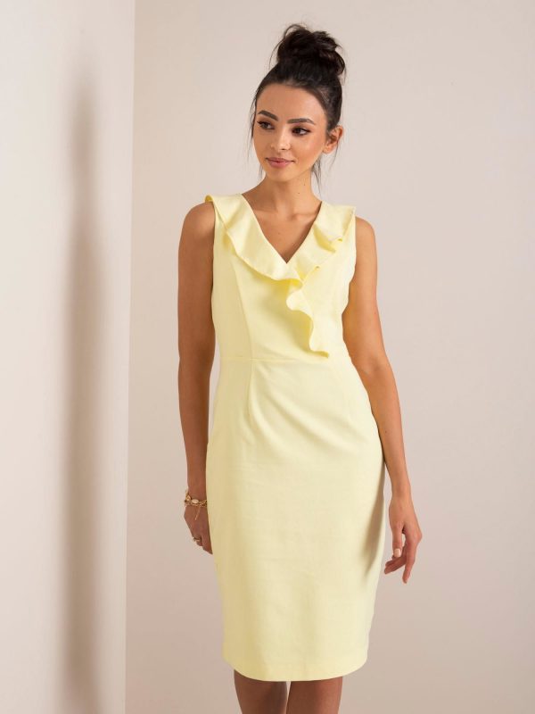 Natalie RUE PARIS yellow dress