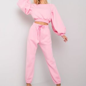 Pink women's two-piece set Constanca RUE PARIS