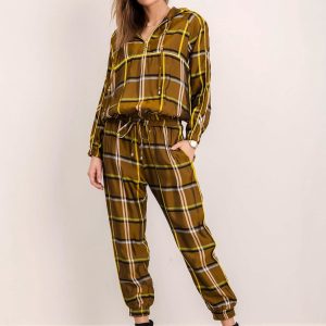 BSL Khaki Plaid Pants