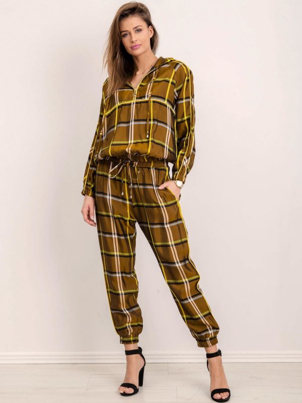 BSL Khaki Plaid Pants