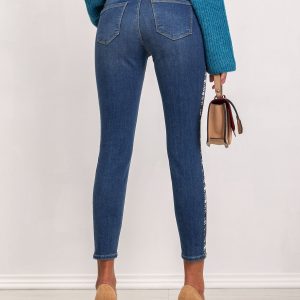 RUE PARIS Blue Swan jeans