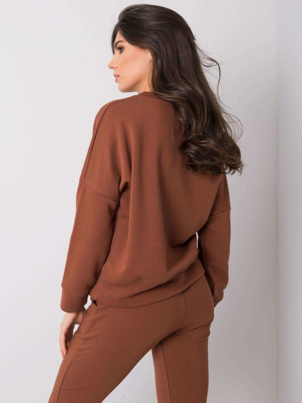 Brown sweatshirt Veronica