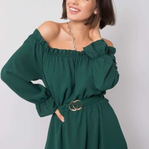 Dark green dress Vianna