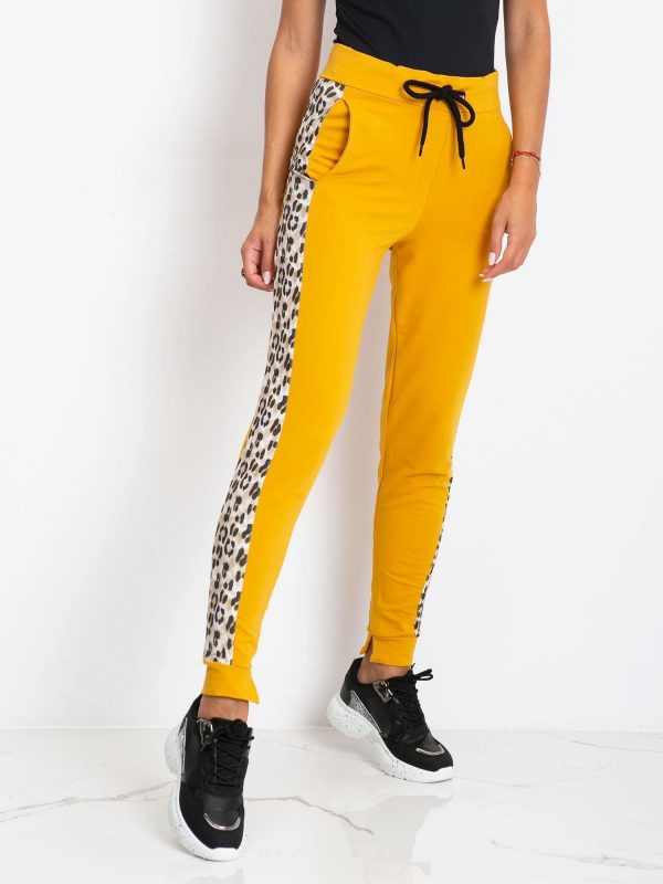 Davos mustard pants