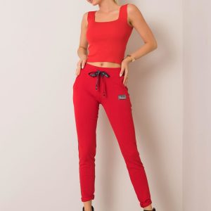 Red pants Blanca