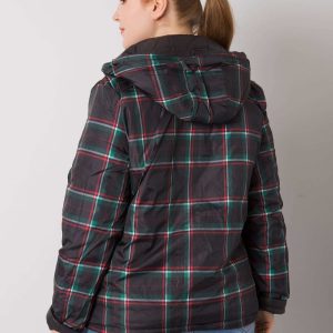 Black Plus Size Irfane Reversible Jacket