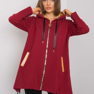 Burgundy sweatshirt Narissa