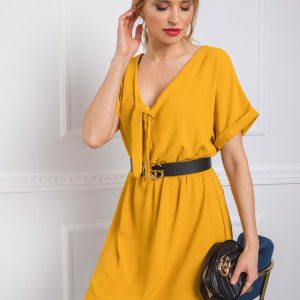 Virginia RUE PARIS yellow dress