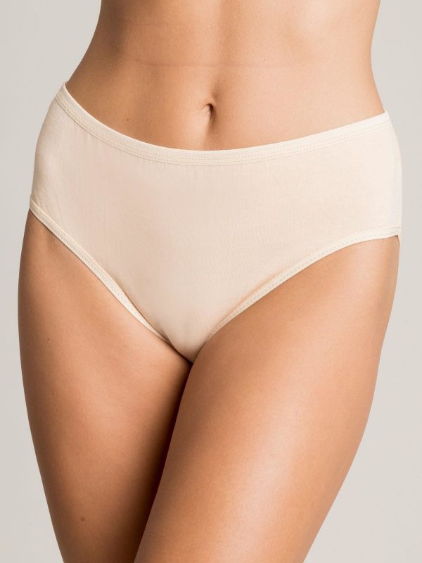 Beige Women's Cotton Panties