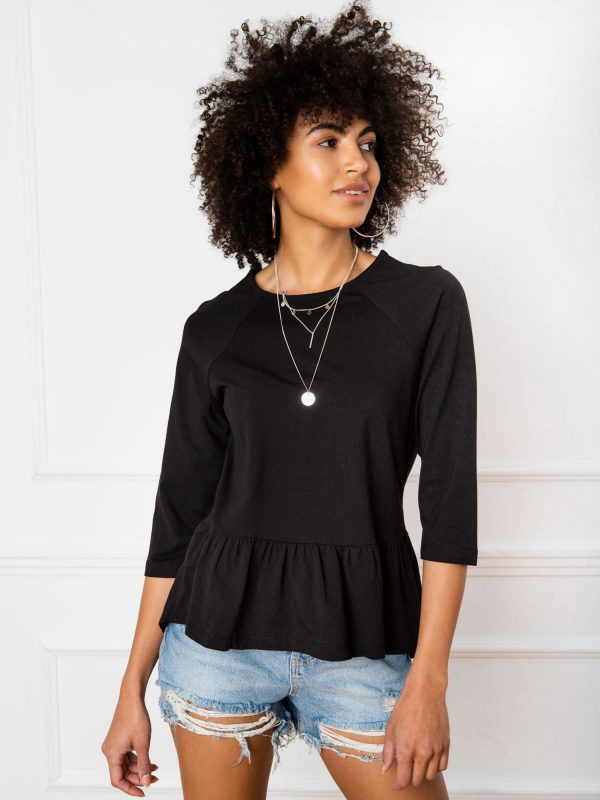 Simone's black blouse