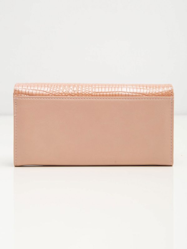 Light Pink Genuine Leather Wallet