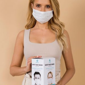 Cotton protective masks 50 pieces