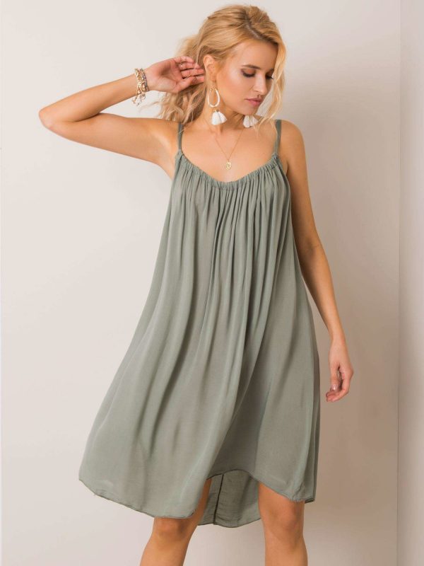 Khaki dress Polinne