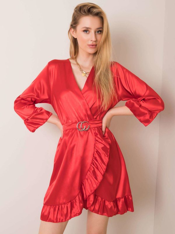 Lorenza red dress