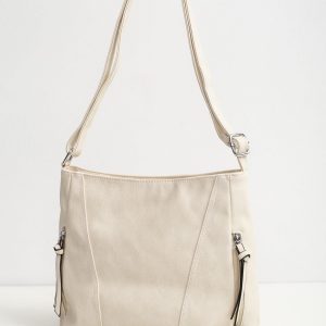 Cream Shoulder Bag