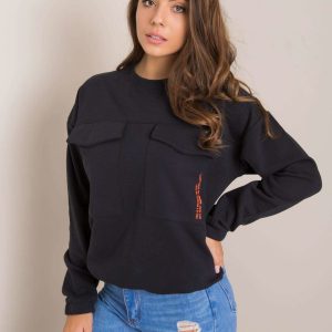 Carla STITCH & SOUL graphite sweatshirt