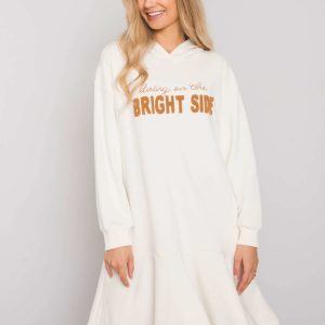 Ecru sweatshirt dress Sherine