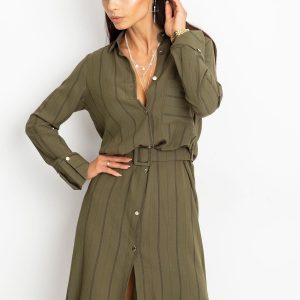 RUE PARIS Khaki Dress Samba