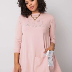 Billie Dirty Pink Cotton Dress