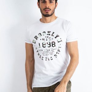 White Men's College T-Shirt