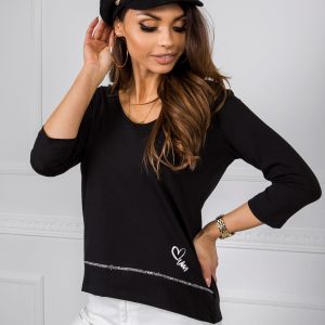 Black Gracie Blouse