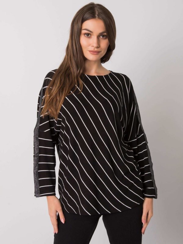 Black striped blouse Irati