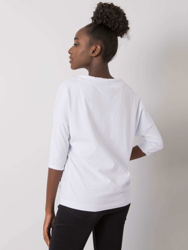 White Cotton Tanja Blouse