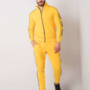 Yellow sweatsuit men's set Arthur