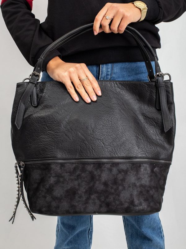 Black Shopper Bag