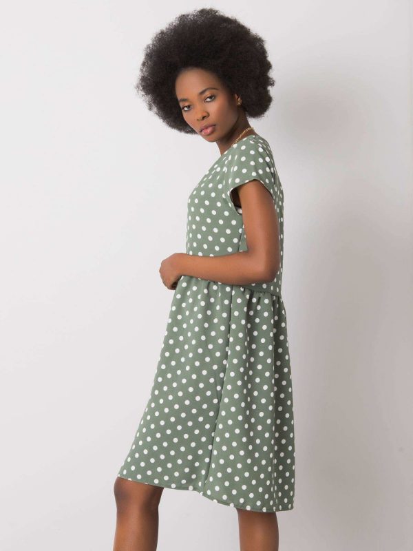 Sariah RUE PARIS green dress