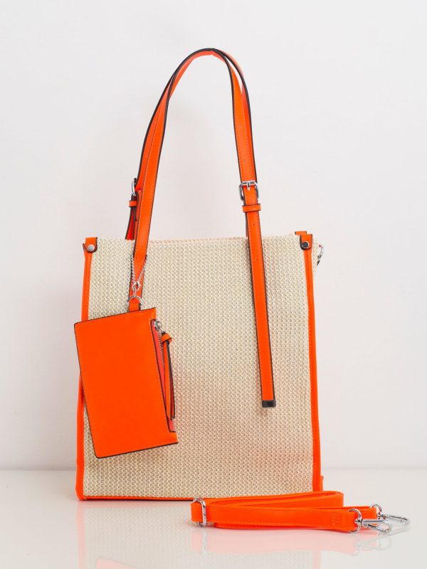 Orange Shoulder Bag