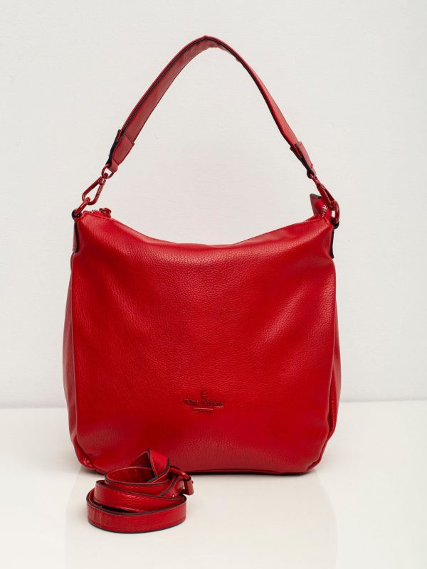 Red Women's Eco Leather Handbag