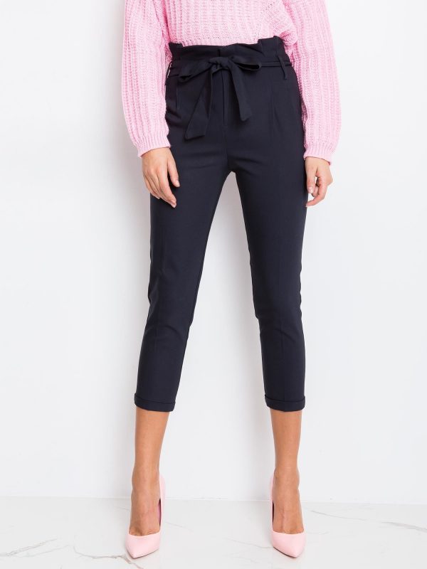 RUE PARIS Navy Blue Pants Hack