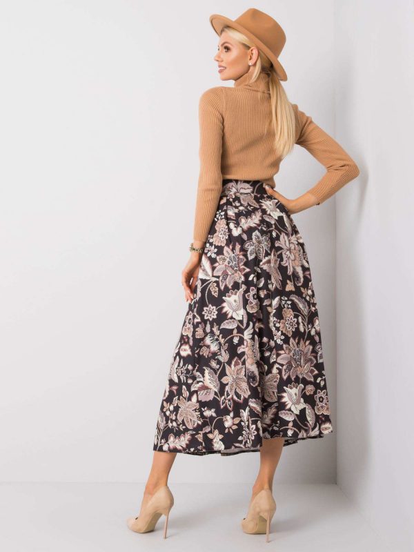 Black and brown skirt Sadie RUE PARIS