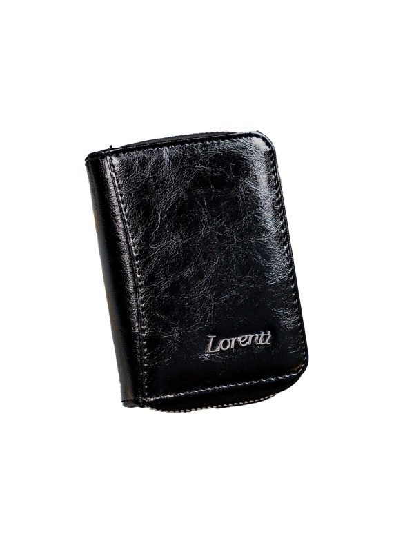 Black Small Leather Wallet