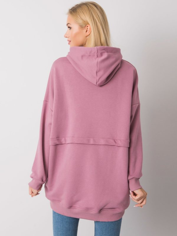 Edna Dirty Pink Hoodie