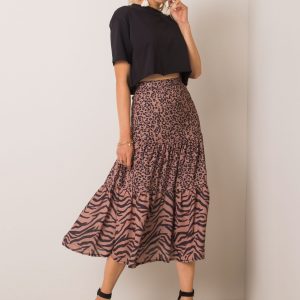 Allen's brown skirt RUE PARIS