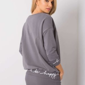 Dark Grey Sweatshirt Charliza