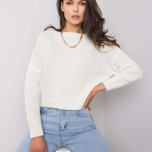 Ecru classic sweater Claudette RUE PARIS